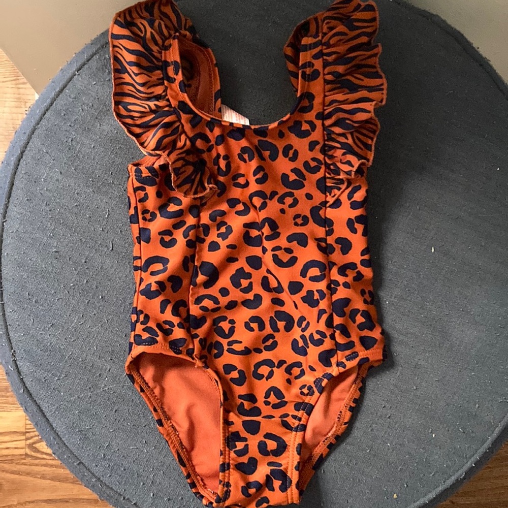 Cat & Jack leopard bathing suit size 18 months
